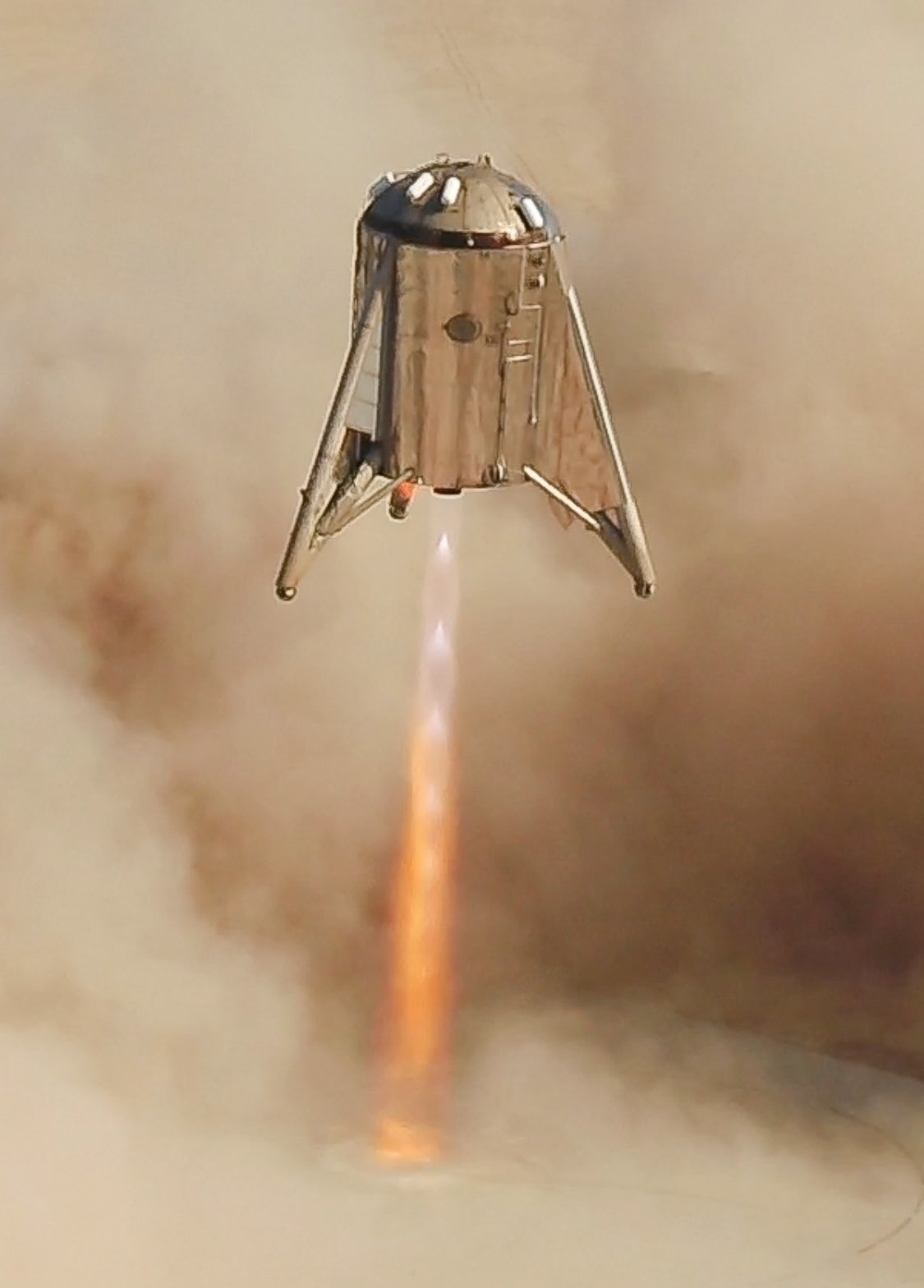 Hopper Prototype Reference - SpaceX Starhopper